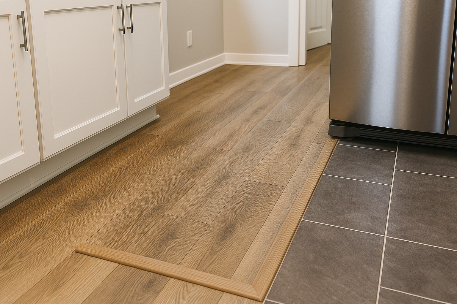 Flooring That Handles Real Life floor-installation-tools-light-hammer-tape-measure-prep-for-repair