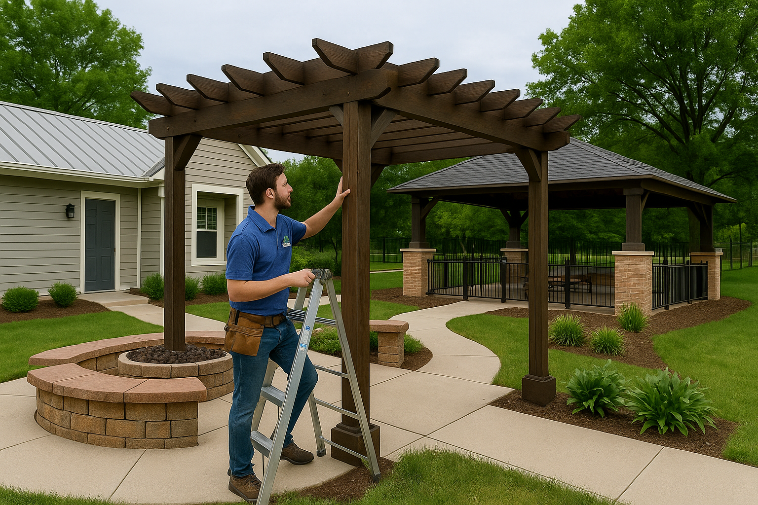 HOA and Community Services floor-installation-tools-light-hammer-tape-measure-prep-for-repair