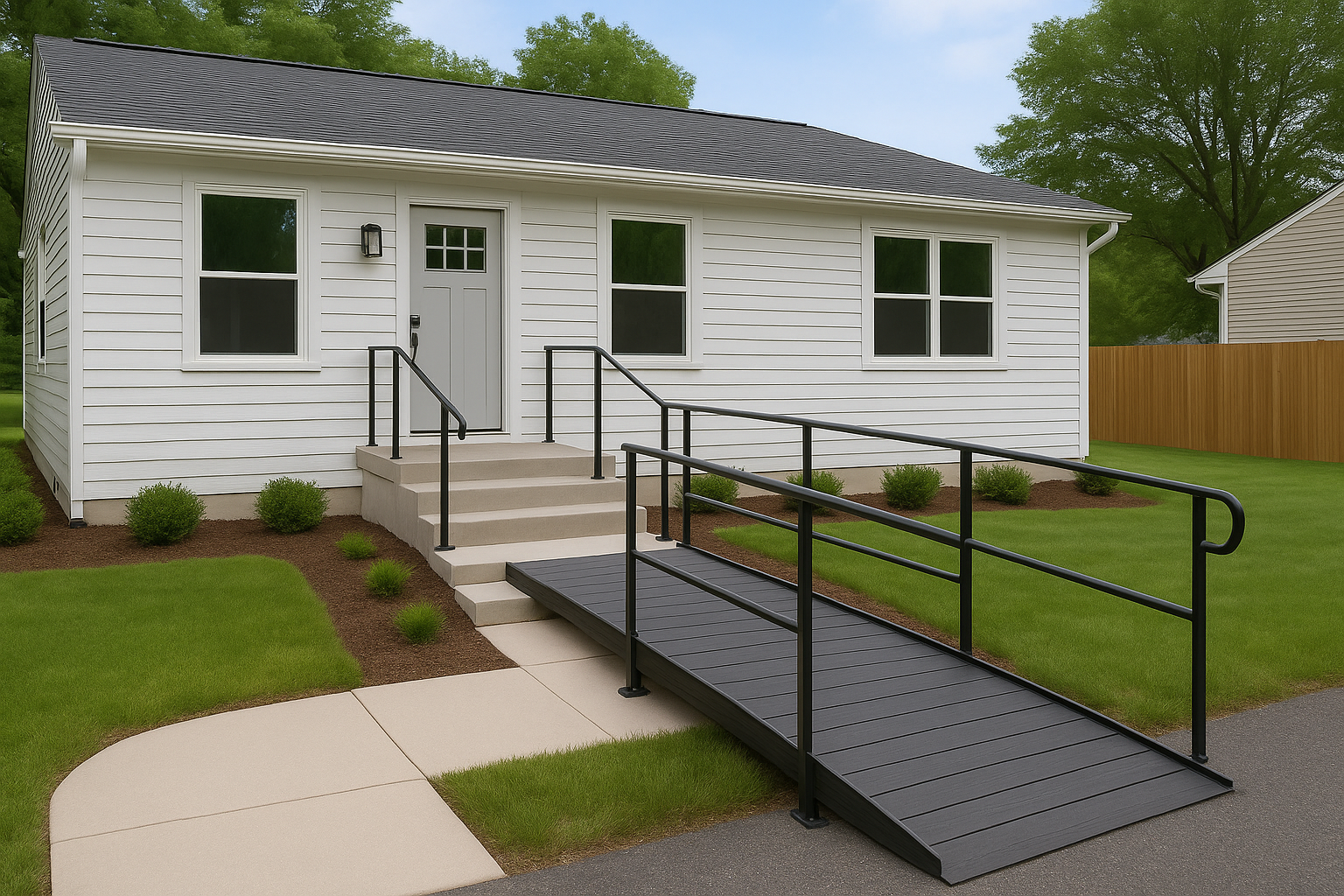 Mobility and Access Improvements gloved-hands-working-on-electrical-wire-handyman-electrical-repair