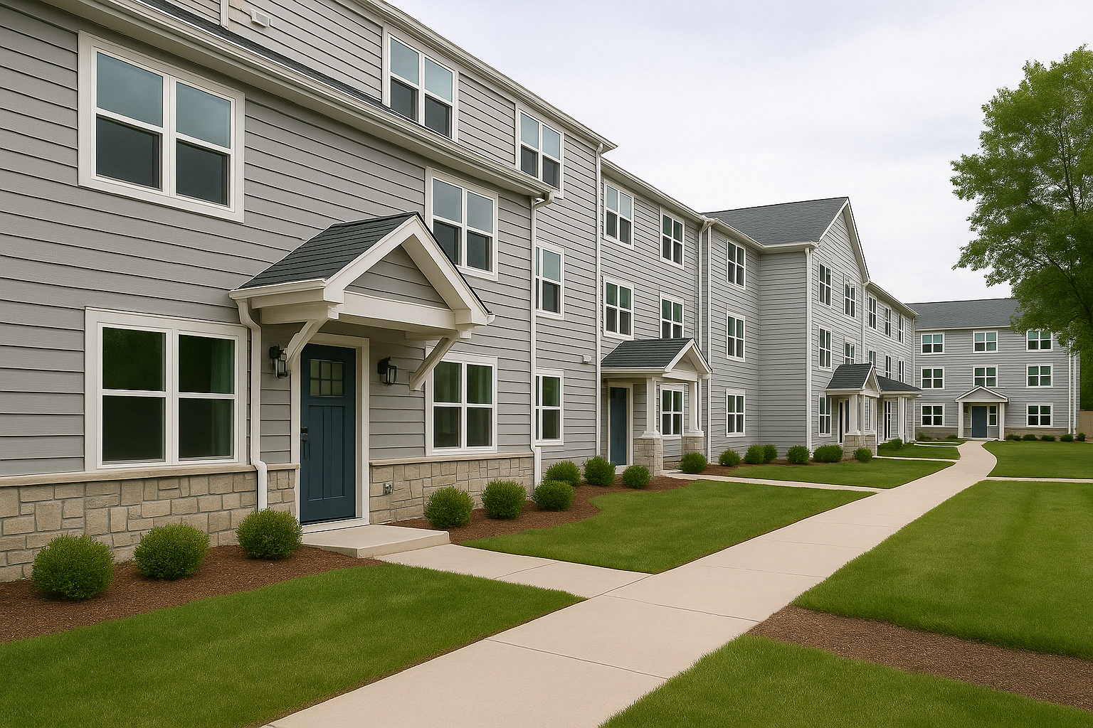 Multi-Unit Property Services floor-installation-tools-light-hammer-tape-measure-prep-for-repair